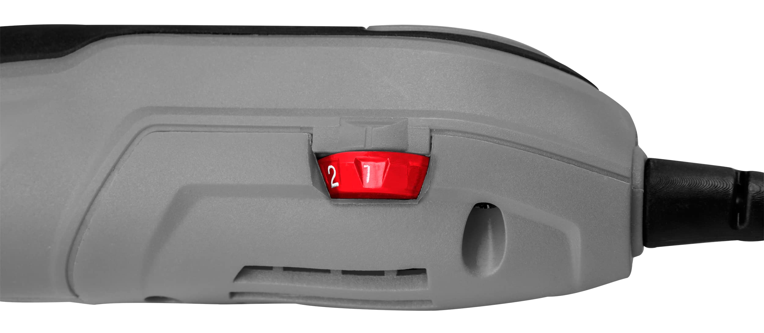 GRAPHITE Máquina multifunción de 250 W, número de oscilaciones 15000-21000 min-¹, maletín de transporte; lijadora multifunción recomendada para separar, lijar y raspar; adaptador de aspiración,