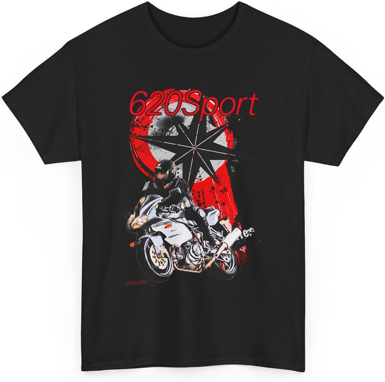 620 Sport Classic Sportbike T-Shirt Men's Graphic Tee Performance Apparel