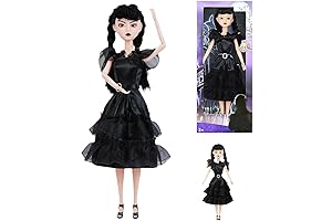 Wednesday Addams Headless Doll for Fans of Spooky and Mysterious