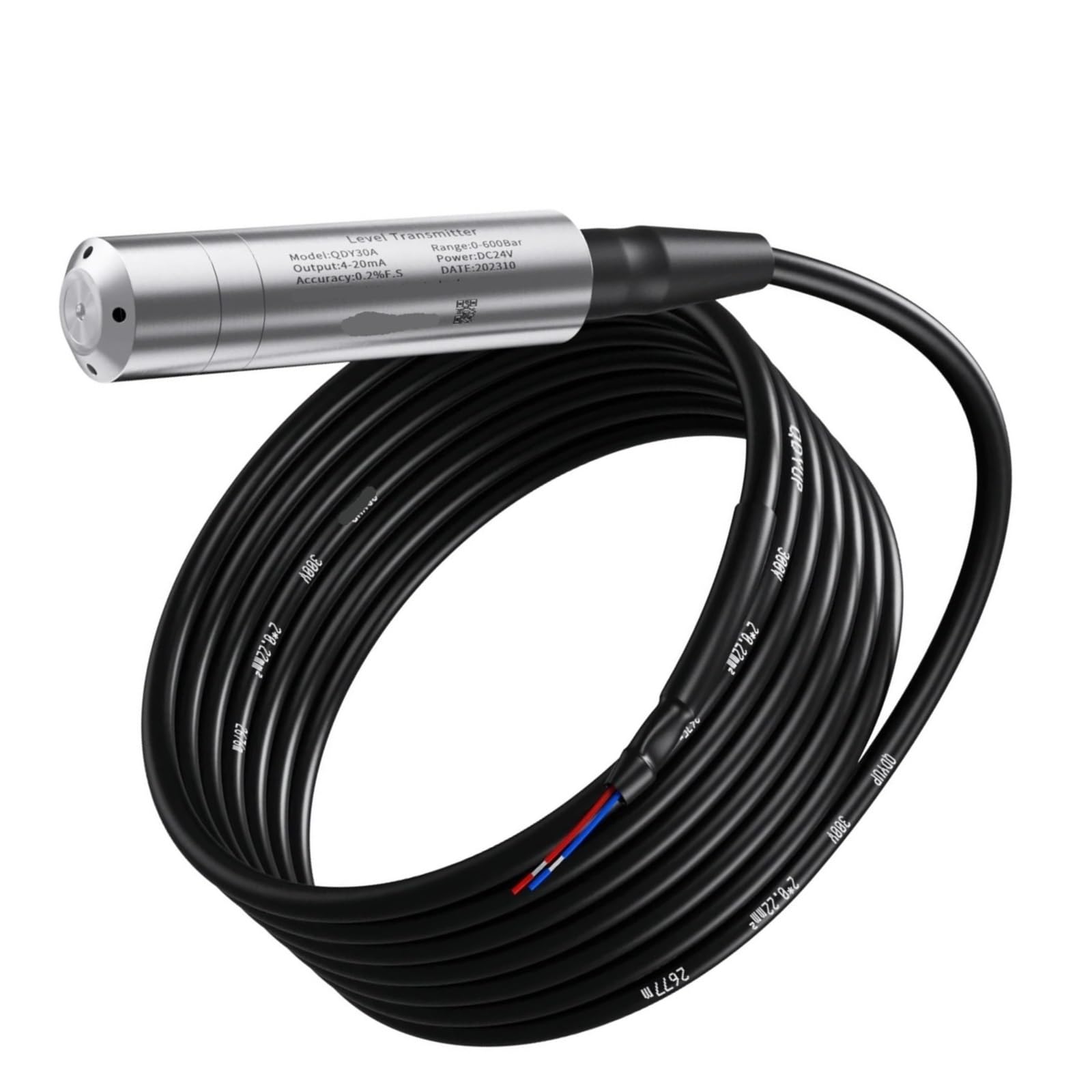 Capteur de niveau d'eau hydrostatique pour automatiser la cuve du jardin