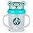 TUM TUM Tippy Up Free Flow Sippy Cup (No Valve), Sippy Cup for Toddlers, BPA Free (Boris Bear 200ml)