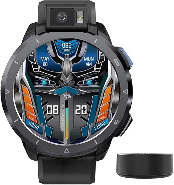 KOSPET Optimus 2 Smartwatch Fitness Tracker Bluetooth compatible Heart Rate Sleep Monitor Multi Sport Mode Call Reminder smart watches for men phones text and call bluetooth compatible charger screen