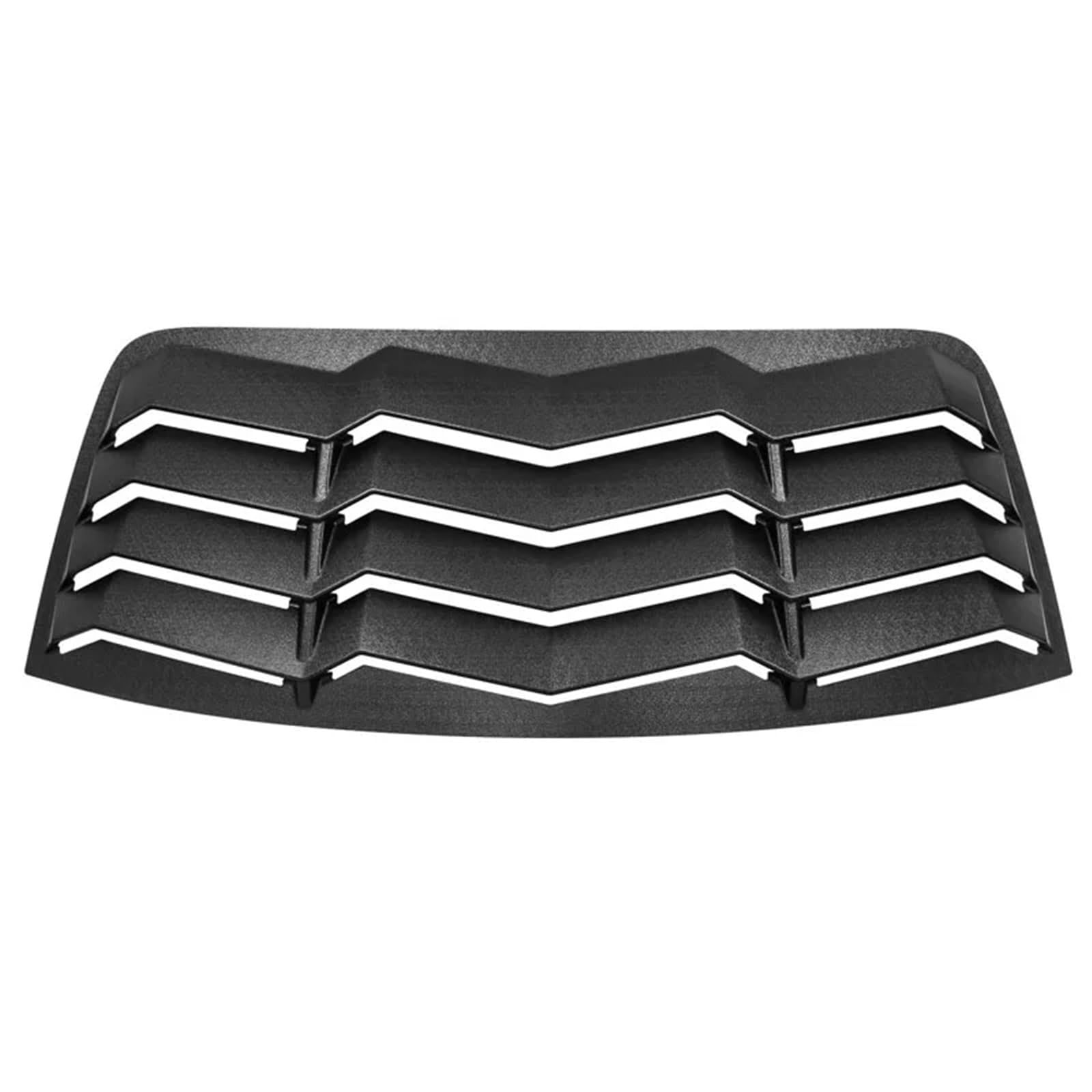 Rear Window Louver ABS Windshield Sun Shade Cover Compatible with Dodge Challenger 2008-2023 in GT Lambo Style Matte Black