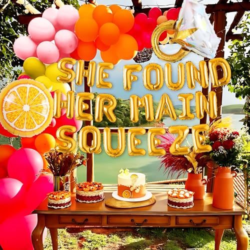She Found Her Main Squeeze Bridal Shower Decoration Spritz Party Decoration