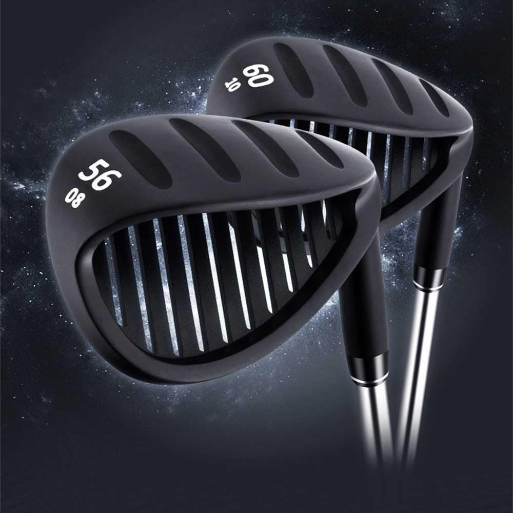 Golf Sand Wedge Clubs Stainless Steel Hollow Face 56°/60° Wedge Sand Rod Low Center of Gravity Golf Training Clubs