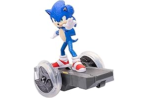 Sonic the Hedgehog Sonic 2 Movie: Sonic Speed RC Car, Blue/ Grey