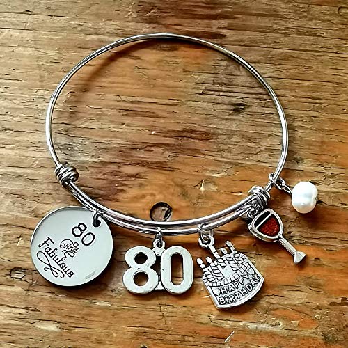 Image of Silver /14k Gold Plated Birthday Bracelet, Natural Healing Crystal Bracelet Gifts for Her Birthday for Daughter Granddaughter Friends Mom Grandma Sister