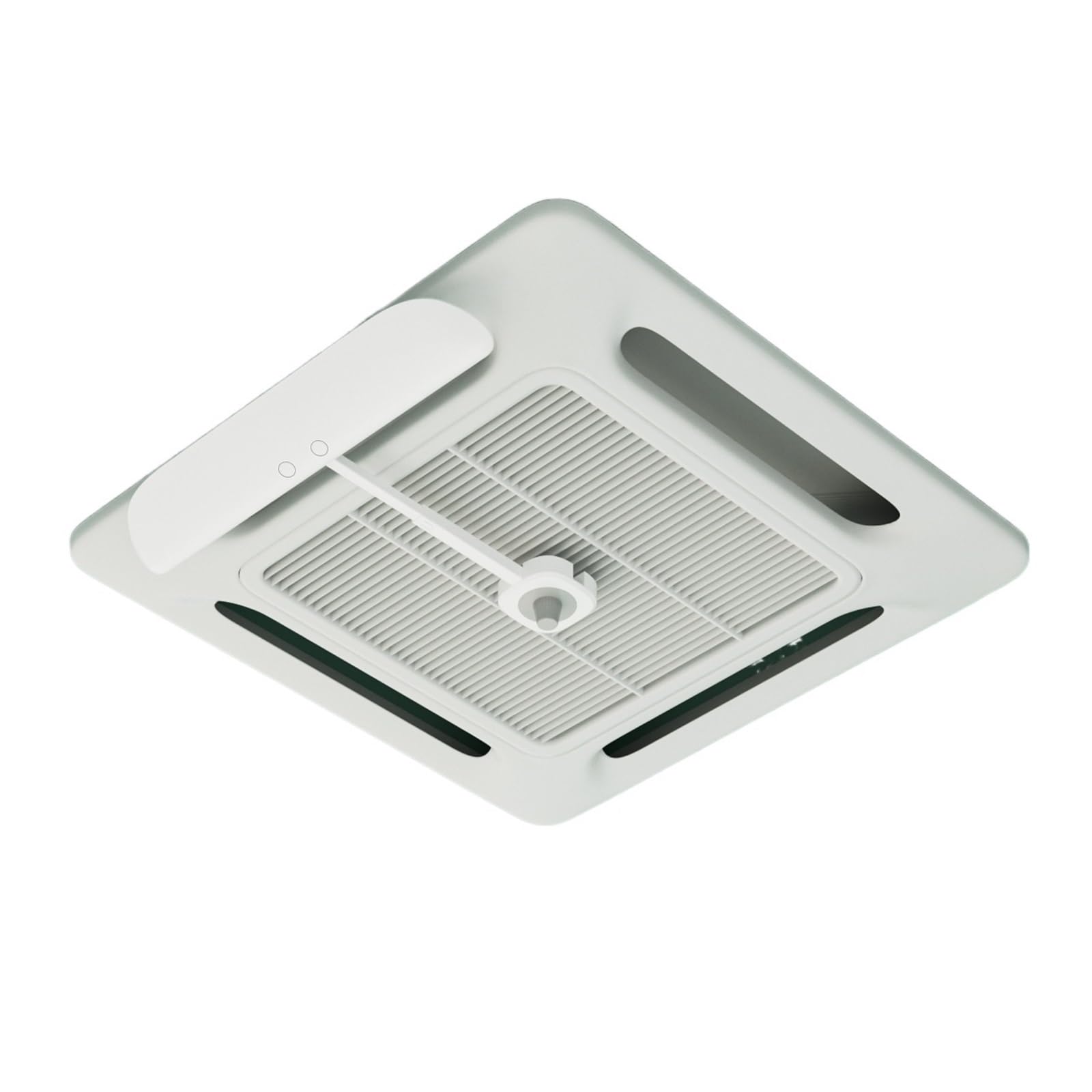 JUSKAQZYI Ceiling Cassette AC Deflector Adjustable Air Conditioner Deflector Anti-Direct Blow Wind Baffle