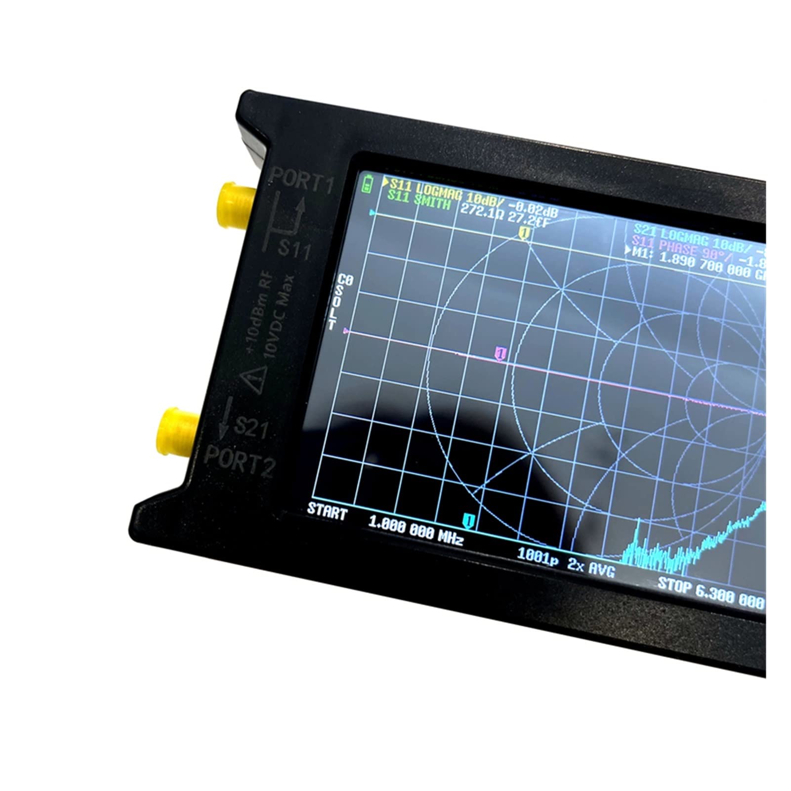 Analizzatore di spettro, Analizzatore di rete vettoriale NanoVNA V2 50kHz- 3GHz portatile SAA-2 da 2,8 pollici Batteria integrata 2000 mAh Analizzatore di spettro, Analizzatore di rete vettoriale NanoVNA V2 50kHz- 3GHz portatile SAA-2 da 2,8 pollici Batteria integrata 2000 mAh