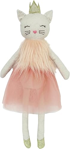 MON AMI Chloe Kitty - Muñeca de peluche de princesa de 15 pulgadas, suave y tierno, juguete de peluche para niños, decoración de habitación del bebé