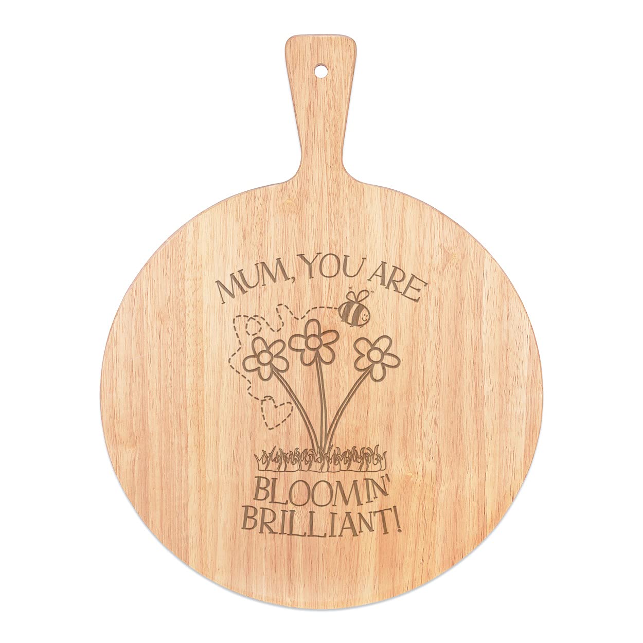 Maman vous sont bloomin brillant pizza board pour lui dire je t'aime avec gourmandise