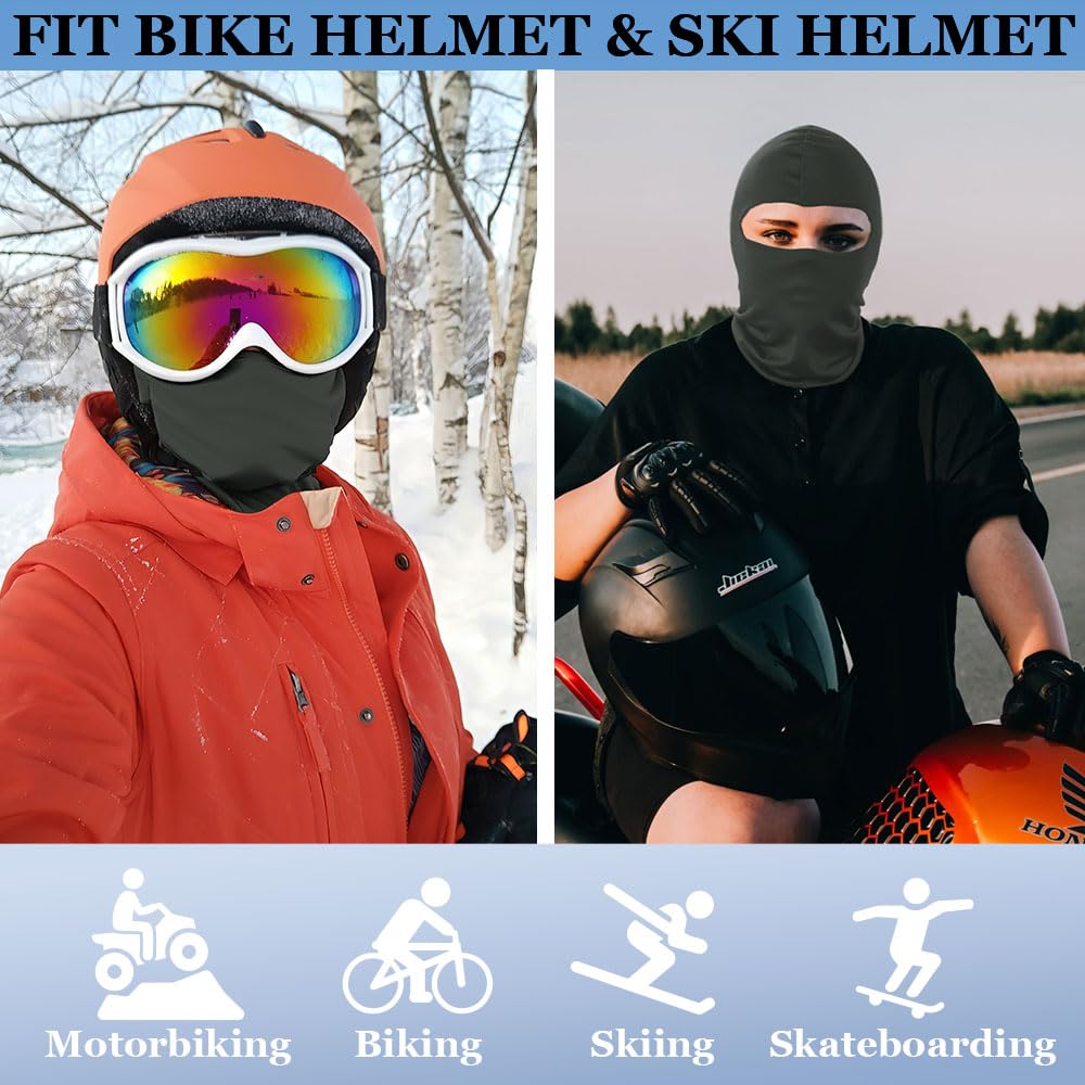 Sturmhaube,Sturmhaube Motorrad,Sturmmaske,Balaclava,Motorrad Zubehör,Motorrad Zubehör,Gesichtsschutz,Ski Mask,Motorradhelm Überzug,Fahrradmütze,Skimaske Motorradmaske Für Outdoor,Balaclava Sturmmaske