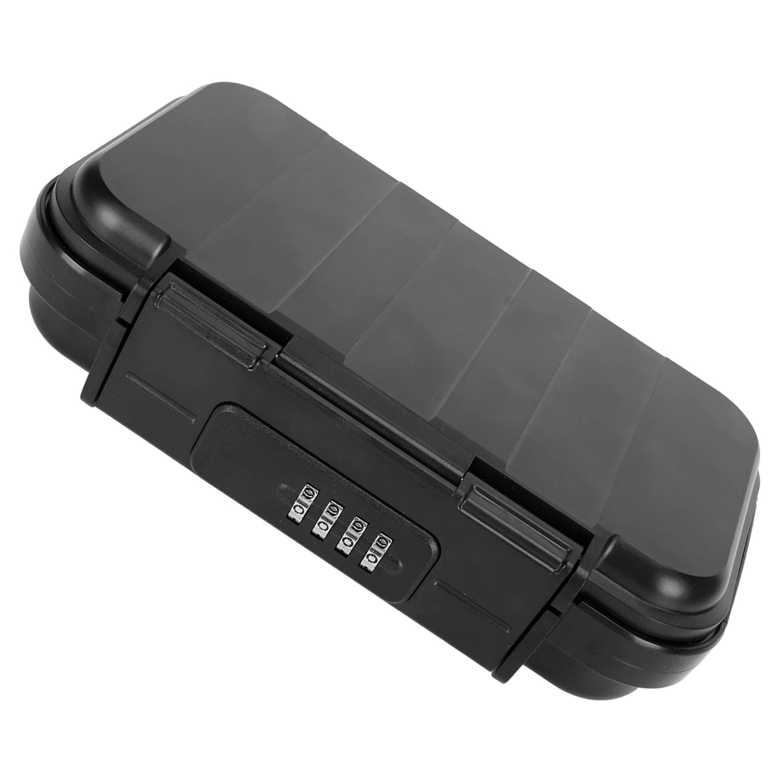 Caja Fuerte Ignífuga Portátil, Cofre de Agua y Fuego para el Hogar, Mini Caja Fuerte de Viaje, Cerradura de Combinación de Contraseña de 4 Dígitos con Cuerda de Alambre de Acero