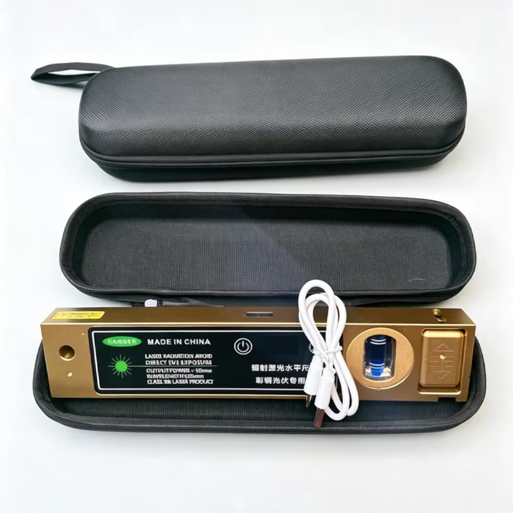 Livella Laser ad Angolo Retto, per Ambienti Luminosi e Bui