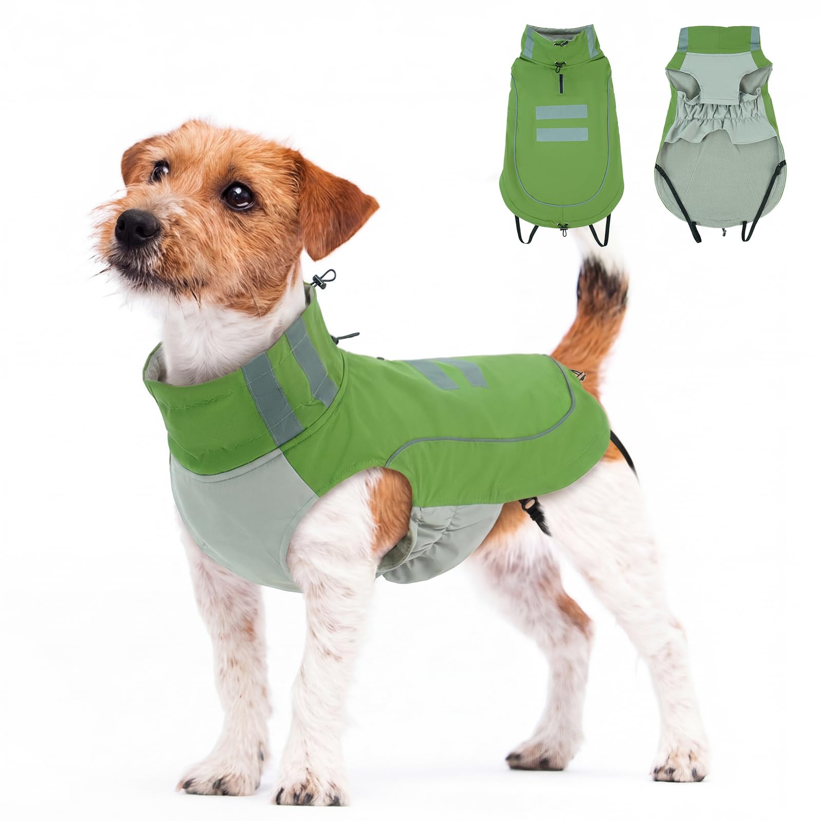 Waterproof Dog Jacket, Lightweight All-Weather Dog Coat