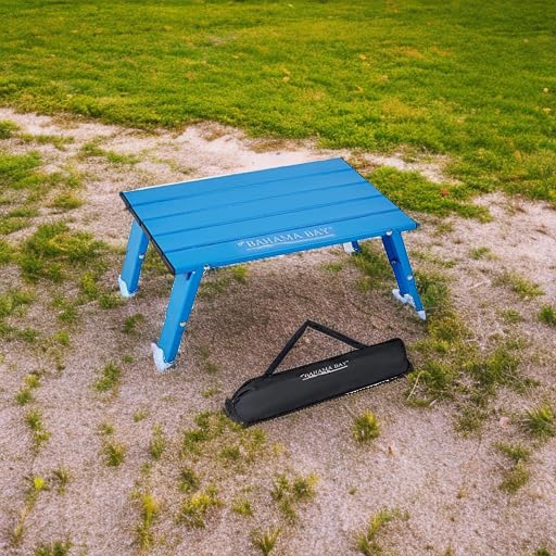 Old Bahama Bay Mini Mesa de Playa Ultraligera de Aluminio, Capacidad 30kg, Plegable, Pequeña para Picnic Camping Exterior miniatura 6