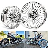 TARAZON 21x3.5/18x5.5 F&R FAT SPOKES WHEELS for Harley Touring Electra Glide,Ultra Classic Electra...