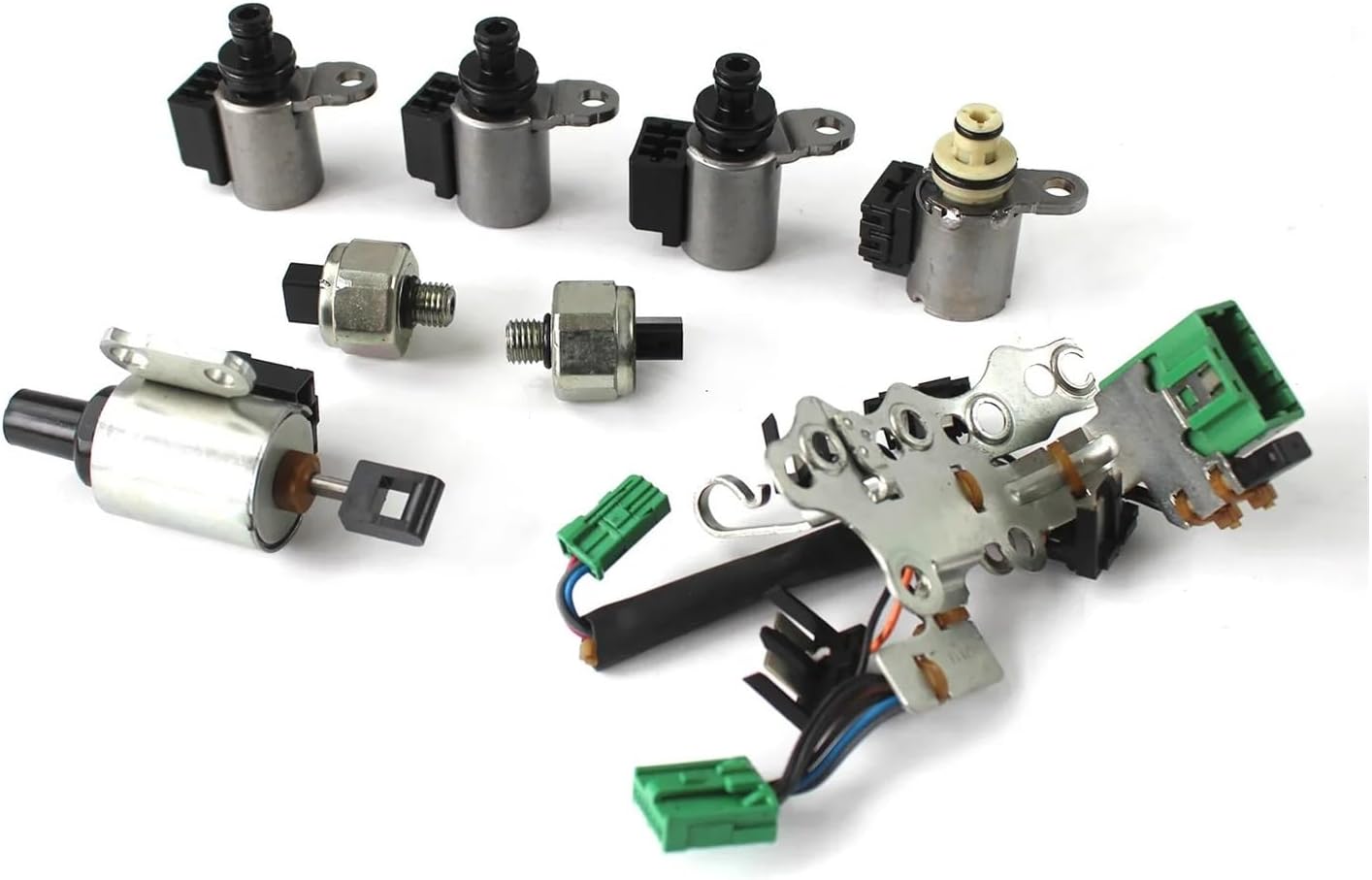 Transmission Solenoid Valve Body Kit JF010E RE0F09A RE0F09B CVT Compatible with Nissan Murano Altima Maxima Quest Refurbishment