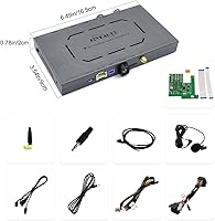 Vista 7 de CarPlay Kit de reacondicionamiento Decodificador Soporte inalámbrico Apple CarPlay y Android Auto con cable, enlace espejo, cámara inversa