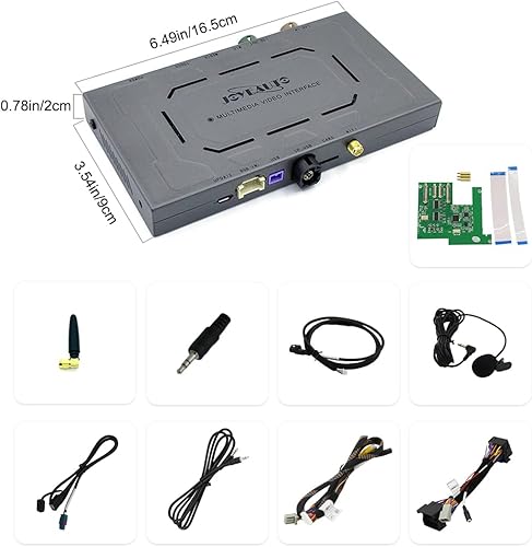 Miniatura 7 de CarPlay Kit de reacondicionamiento Decodificador Soporte inalámbrico Apple CarPlay y Android Auto con cable, enlace espejo, cámara inversa, para