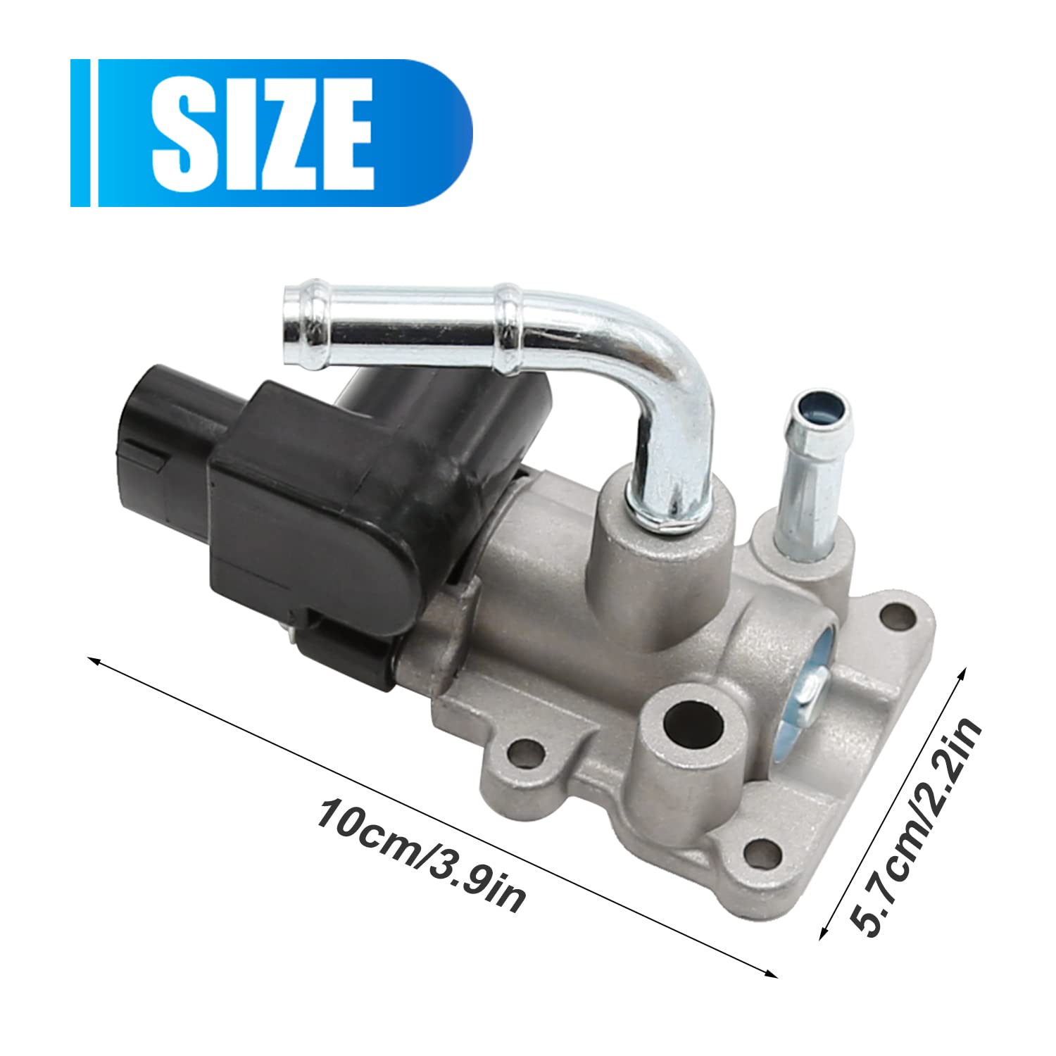 Dla Toyota HIGHLANDER 2001-2003 22270-20050 LEXUS ES300 1999-2001 RX300 1999-2003 Zawór sterujący powietrzem bezczynnym W/uszczelka 22270-20050