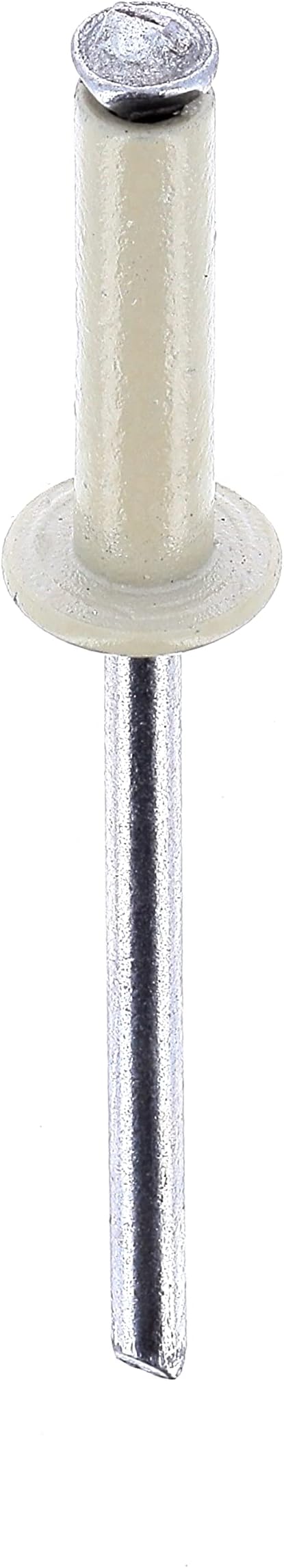 Restagraf 4925 Spreading Rivet, White, 4 to 11 mm x 16 mm