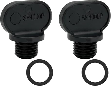 2 Pcs SPX4000FG Drain Plug Parts with O-Rings