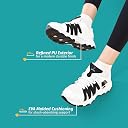 YOHO Tempo Chunky Sneakers for Women |Breathable Mesh Upper, Cushioned Comfort, Lightweight Sole with Support & Grip, Everyday Stylish Casual Shoe-0910 | Espresso Cream - UK 6 gallery image