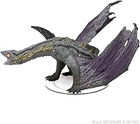 Vista 4 de WizKids D&D Icons of the Realms: Miniaturas prepintadas de dragón profundo para adultos