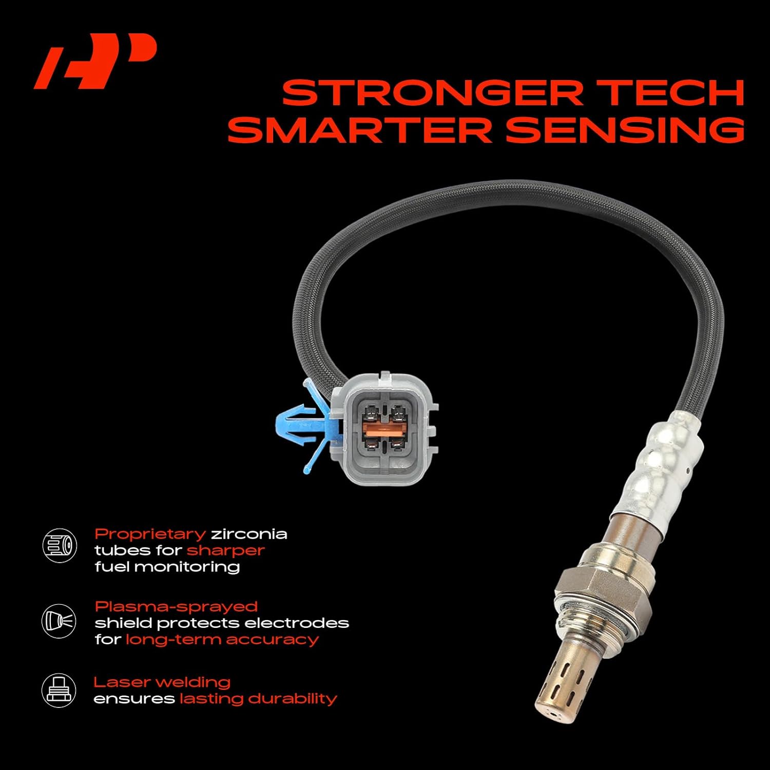 A-Premium Upstream O2 Oxygen Sensor Compatible with Hyundai Santa Fe 2010-2018, Azera 2012-2017, Genesis & Kia Sorento 2011-2018, Sedona 2011-2018, Cadenza, Replace# 392103CAA0, 392103CCC0