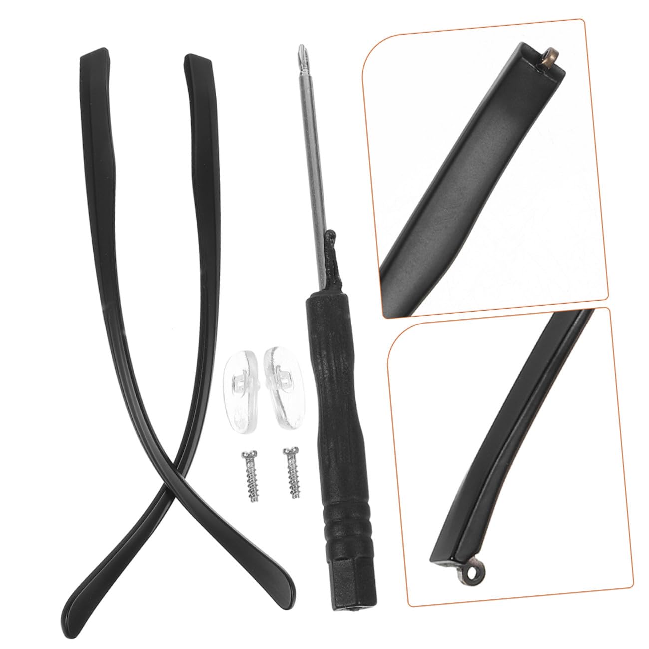 Beavorty 10 Paires Lunettes Jambe Support De Remplacement De Lunettes Temple Remplacement Lunettes Jambes Lunettes Pièces Lunettes Fournitures Lunettes Bras Remplacement Lunettes Cadre