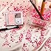10000 Clear Wedding Table Scatter Confetti Crystals Acrylic Diamonds Rhinestones for Table Centerpiece Decorations Wedding Decorations Bridal Shower Decorations Vase Beads (Clear Pink Rose, 4.5 MM)
