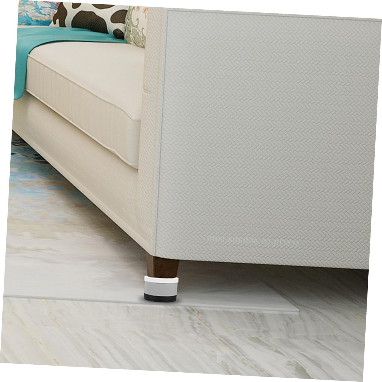 8pcs Table Leg Pads Furniture Feet Pads for Furniture Legs Heightening Risers