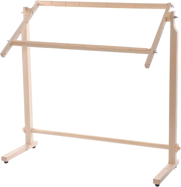 Elbesee 68 cm Maxi Clip Floor Frame 27", Wood, Brown, 80 x 89 x 29 cm