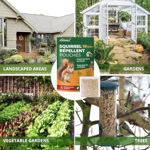 Visismile VS-787 Squirrel Rabbit Repellent Outdoor Garden: Squirrel Deterrent thumb #4