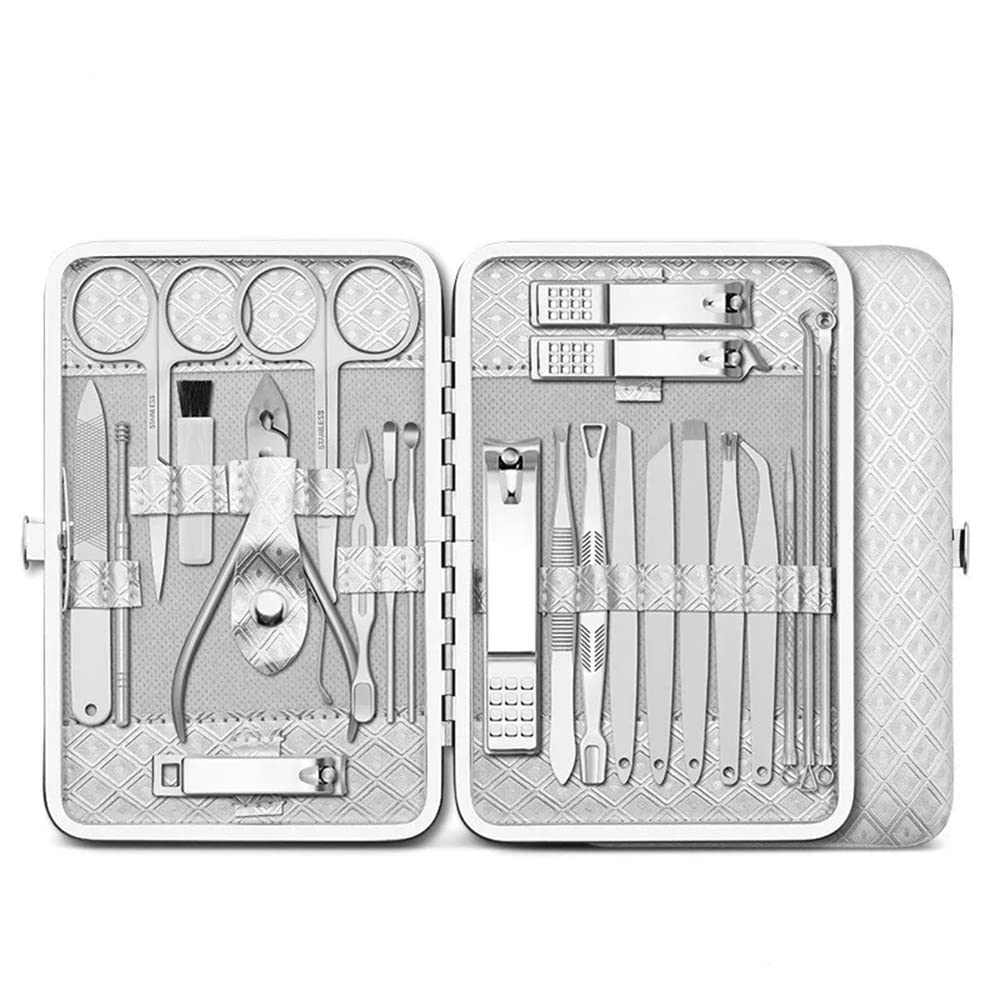 Manicura Accesorios Nail Clipper Pedicure Tools 23p Manicure Sets Complete Stretching Kit