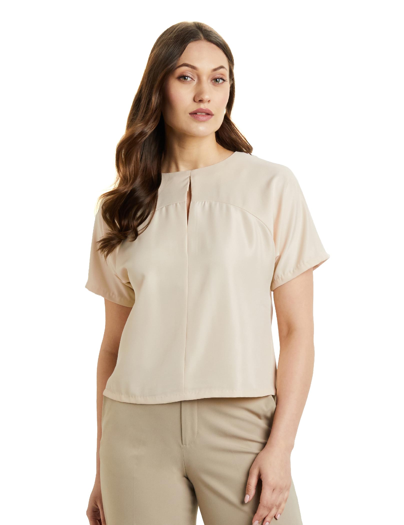 symbol premium Women's 'Desk-to-Dinner' Crop Top (Relaxed Fit | Stylish)-picture-22