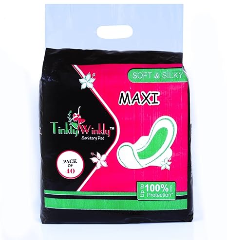 Tinkly winkly Dynamnic sanitary Pads - Maxi, (XXL, 40)