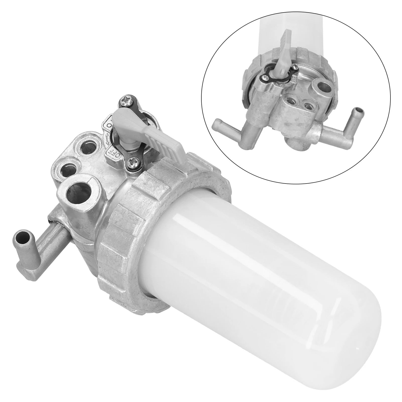 Filtro de gasolina Filtro separador de agua Conjunto separador de agua de filtro de combustible 1G311-43350 apto para Tractor Kubota D1105 V3307 motor M704