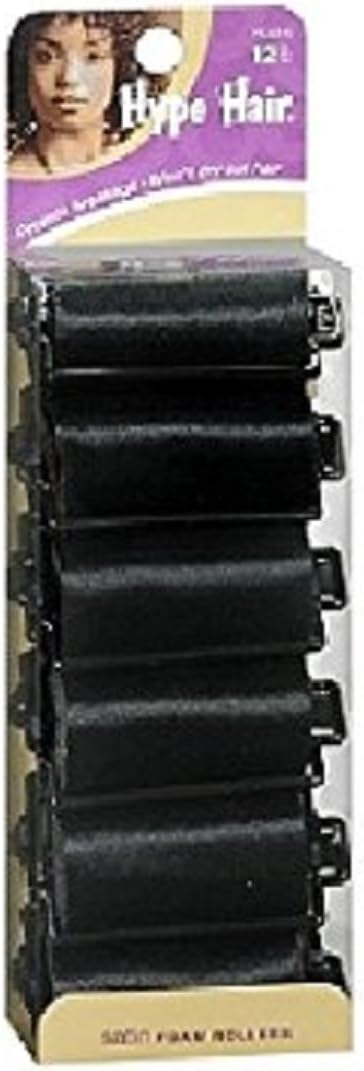 Scunci Hype Jumbo Satin Foam Rollers, 3.2 Ounce