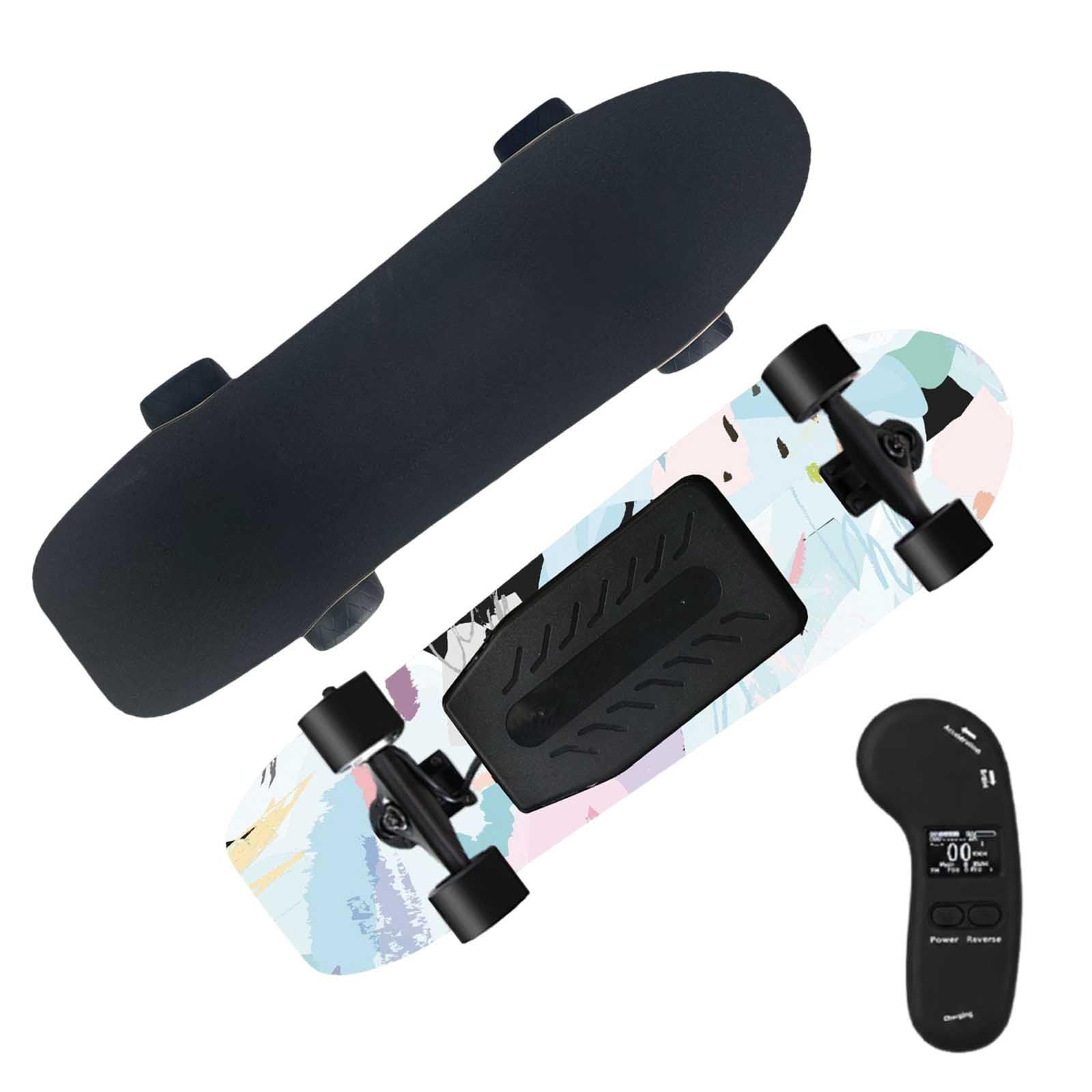 aallwwsso Electric Skateboard With Remote Controller, Adult Electric Longboard Skateboard,24/45 Km/H Top Speed,26/24 Km Range,Ip54 Splash-Resistant Skateboard For Teens And Beginners dualdrive-B