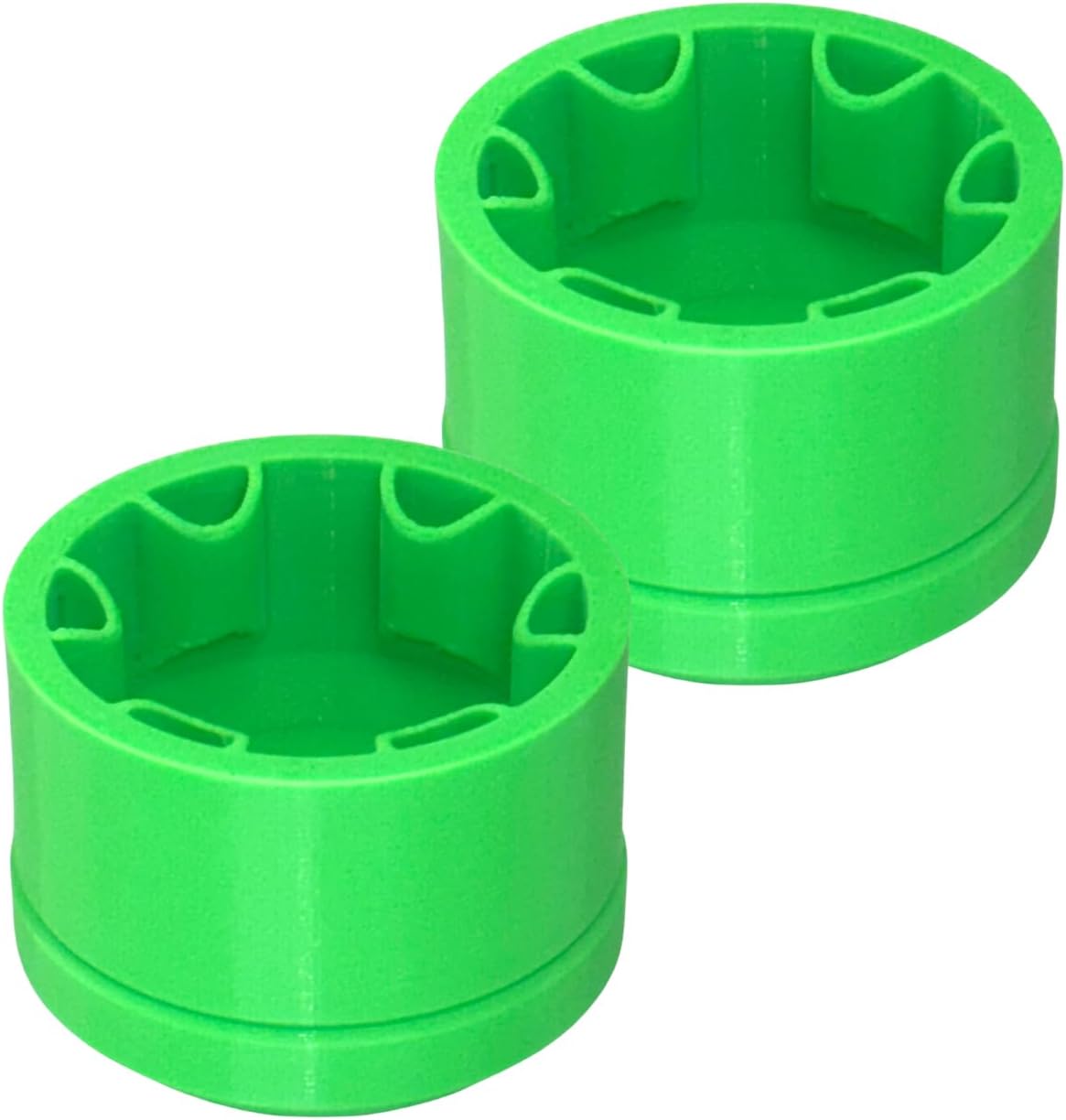 Soft Blow Hammer Cap Cover 2-Pack, Protective Hammer Tips for 16 oz and 20 oz Hammers, Non-Marring Surface Protector, High Visibility Color, Made in the USA