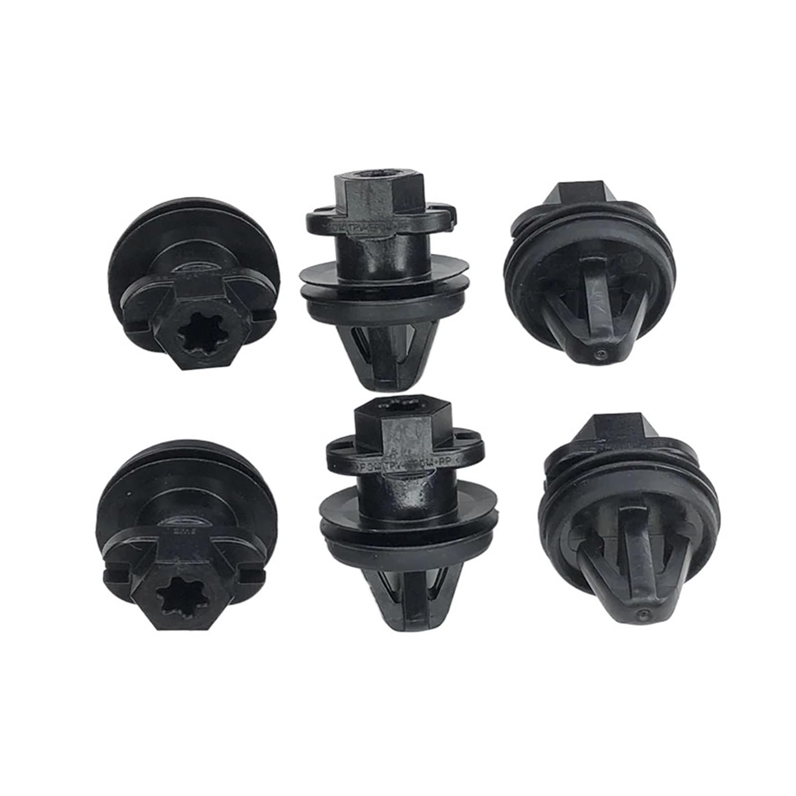 Nlnkdtdpak 10Pcs Front Door Card Clips Fit For Volkswagen Golf, Passat B8, Up, Transporter 3Aa868243a Plastic Fastener Panel 5/10Pcs(10Pcs)