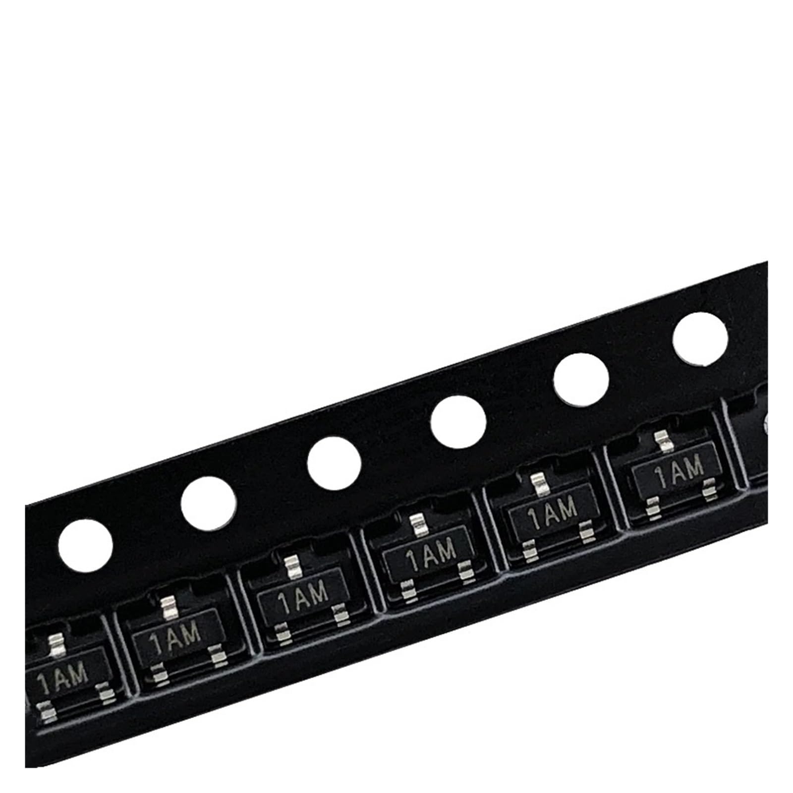 (100 Pcs)(10 Pcs) (1000 Pcs) MMBT3904 1AM SOT-23 2N3904 3904 SMD Triode NPN Signal Transistor 40V 200mA(Green)