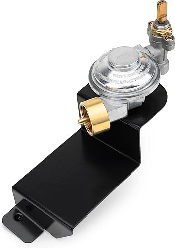 Stanbroil Regulador de válvula de parrilla de gas para Weber Q100 y Q120 Series - Piezas de repuesto para Weber 80477