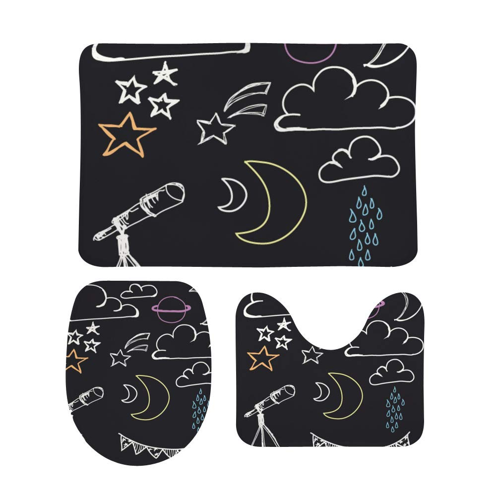 Tapis de salle de bain polaire pour sortie de douche douce