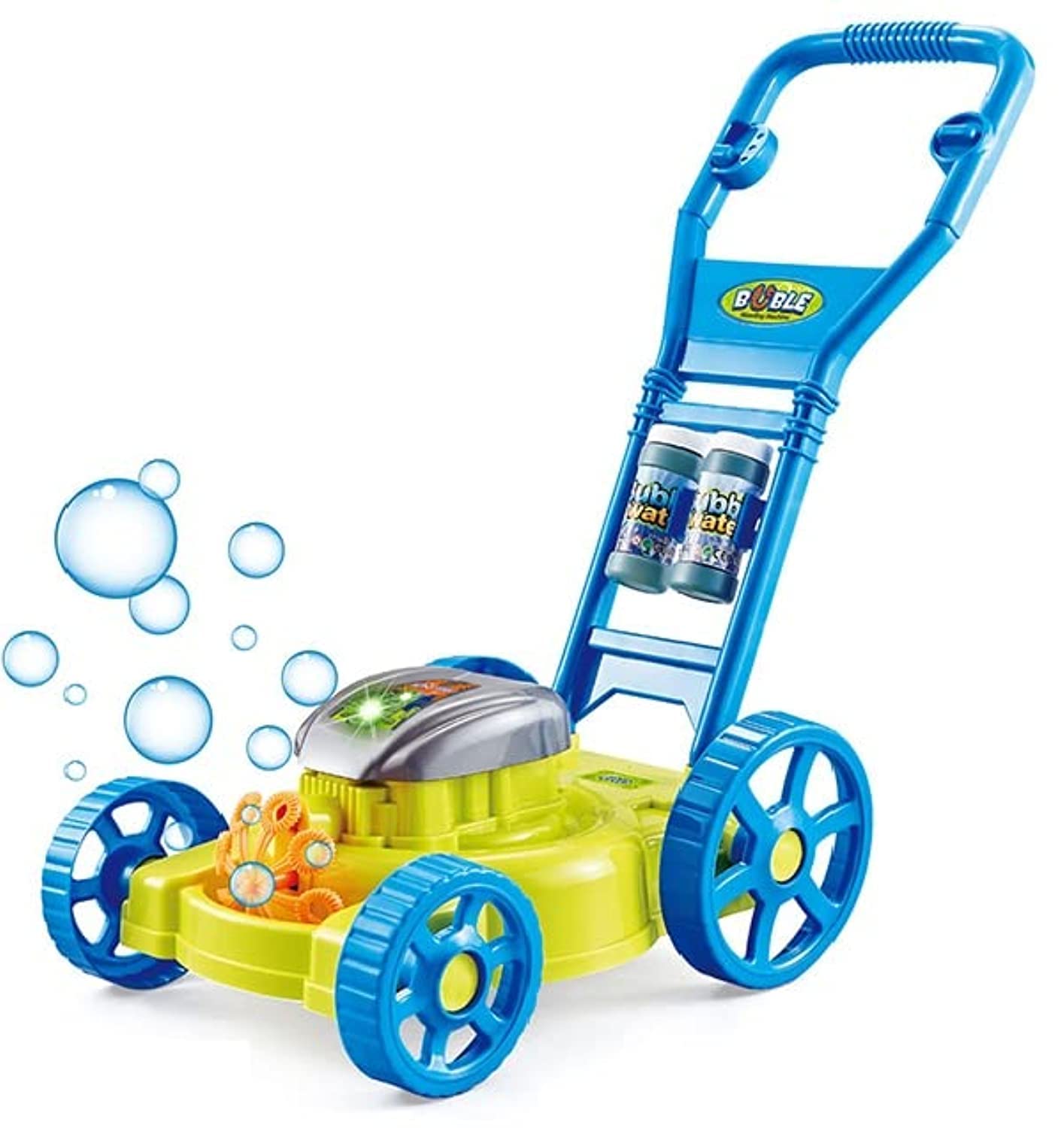 Kidado Hand Push Bubble Blower Machine For kids, Huge Amount Bubble Maker, Outdoor Fun Toy For Boys And Girls (Blue)