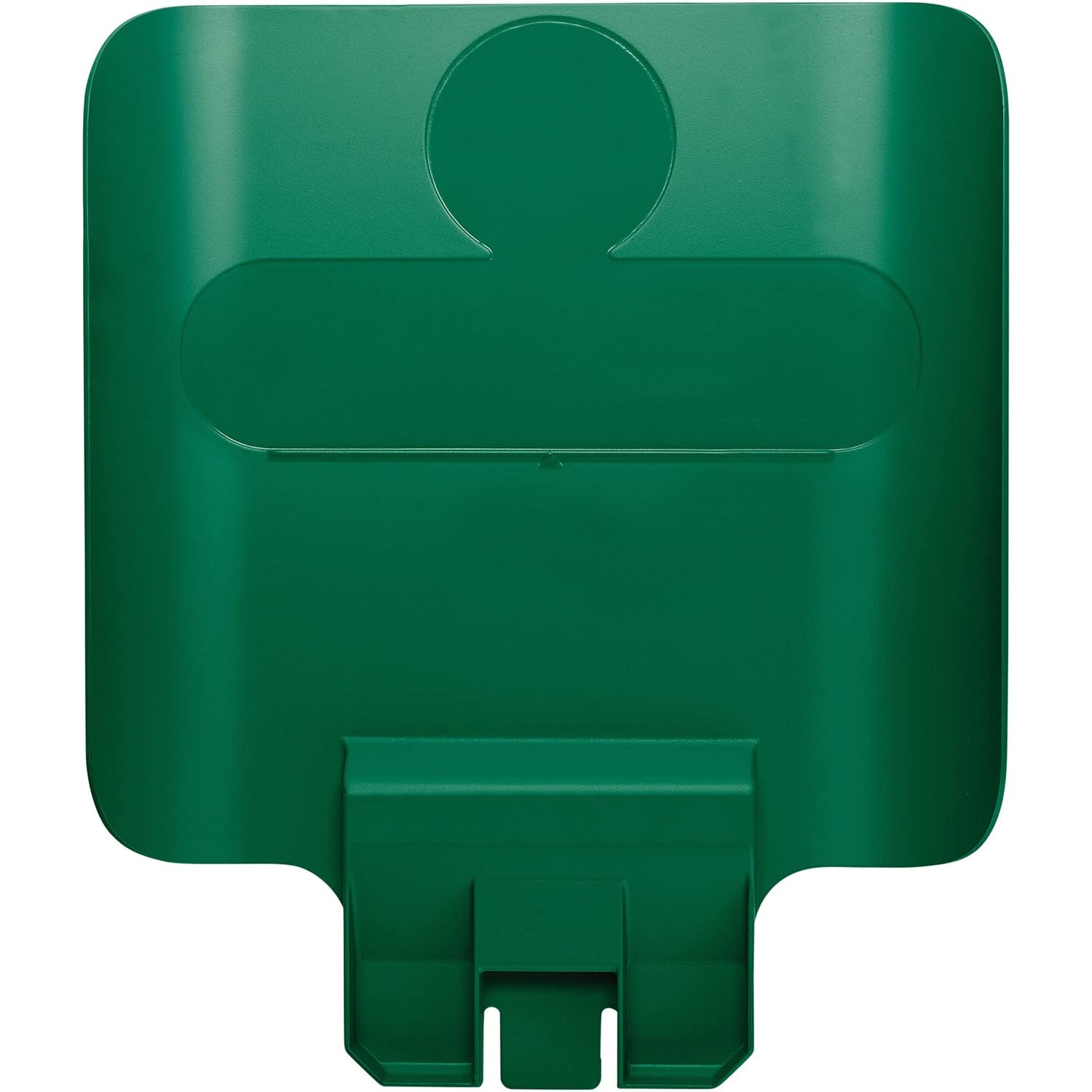 Rubbermaid Green 1.0L Slim Jim Recycle Trash Can