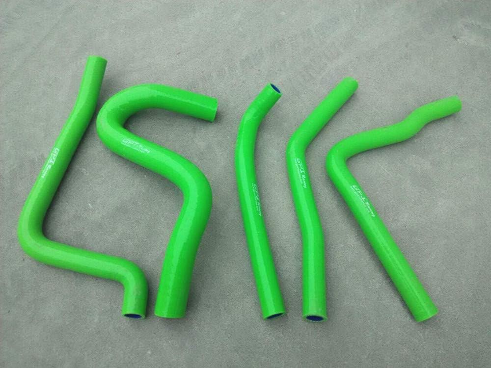 Silicone Radiator Hose for Kawasaki KX250 KX 250 1990 1991 1992 1993 (GREEN)