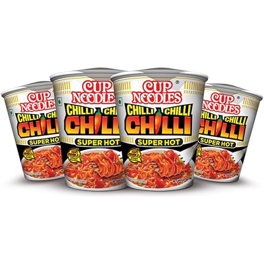 Nissin Hot Chilli Cup Noodles - Triple Spice 70g 70 g